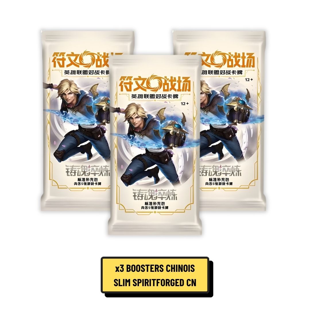 Booster Slim Riftbound Spiritforged 5 cartes Chinois