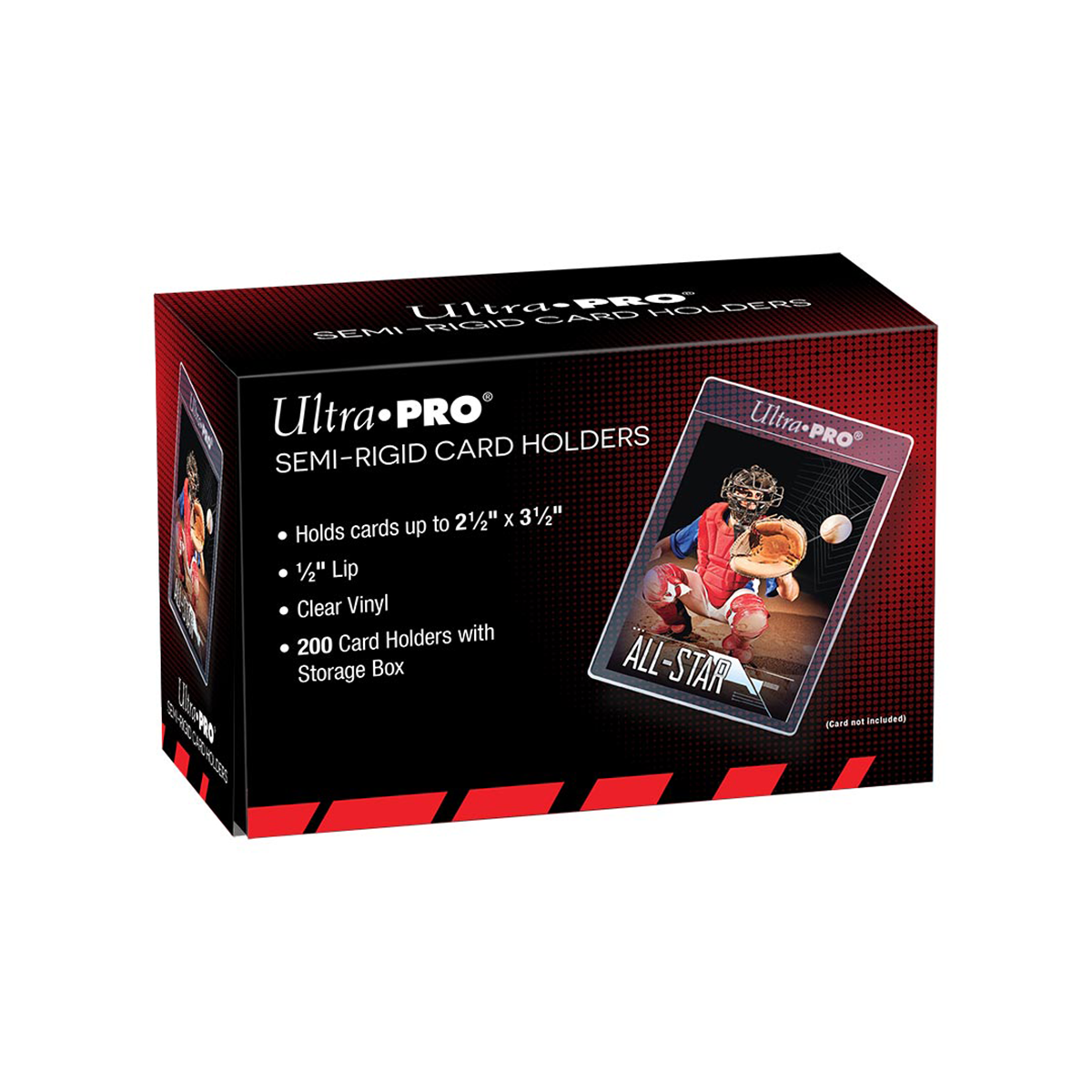 Ultra Pro Lot de 200 Toploaders Semi-Rigides - Parfait pour la gradation