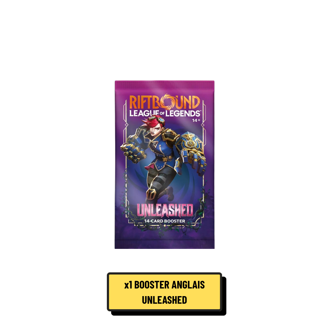 Booster Riftbound Unleashed 14 cartes Anglais