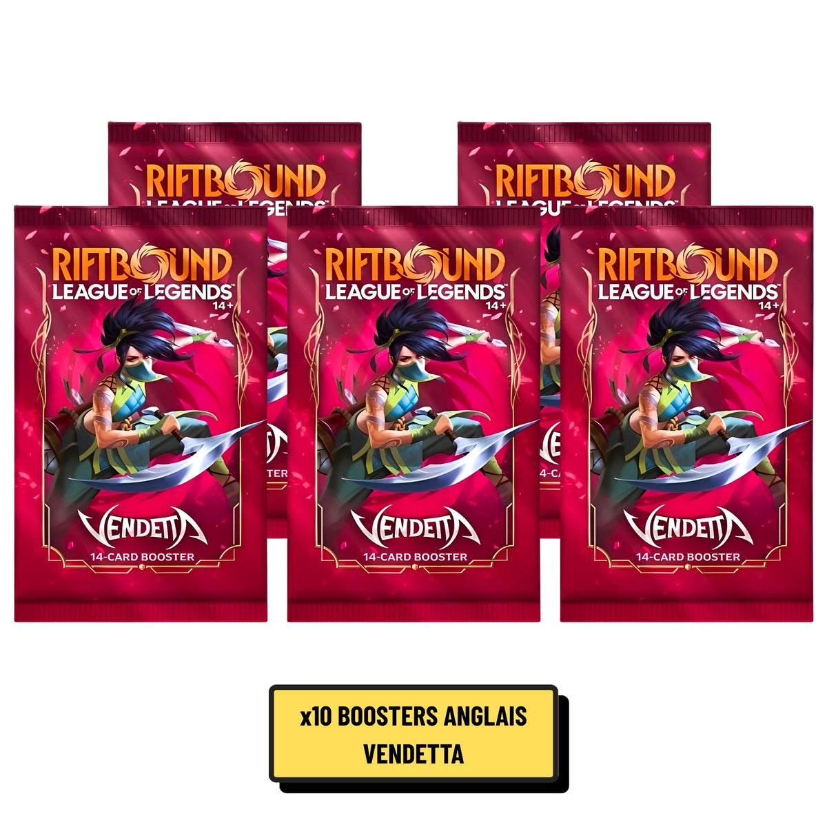 Booster Riftbound Vendetta 14 cartes Anglais
